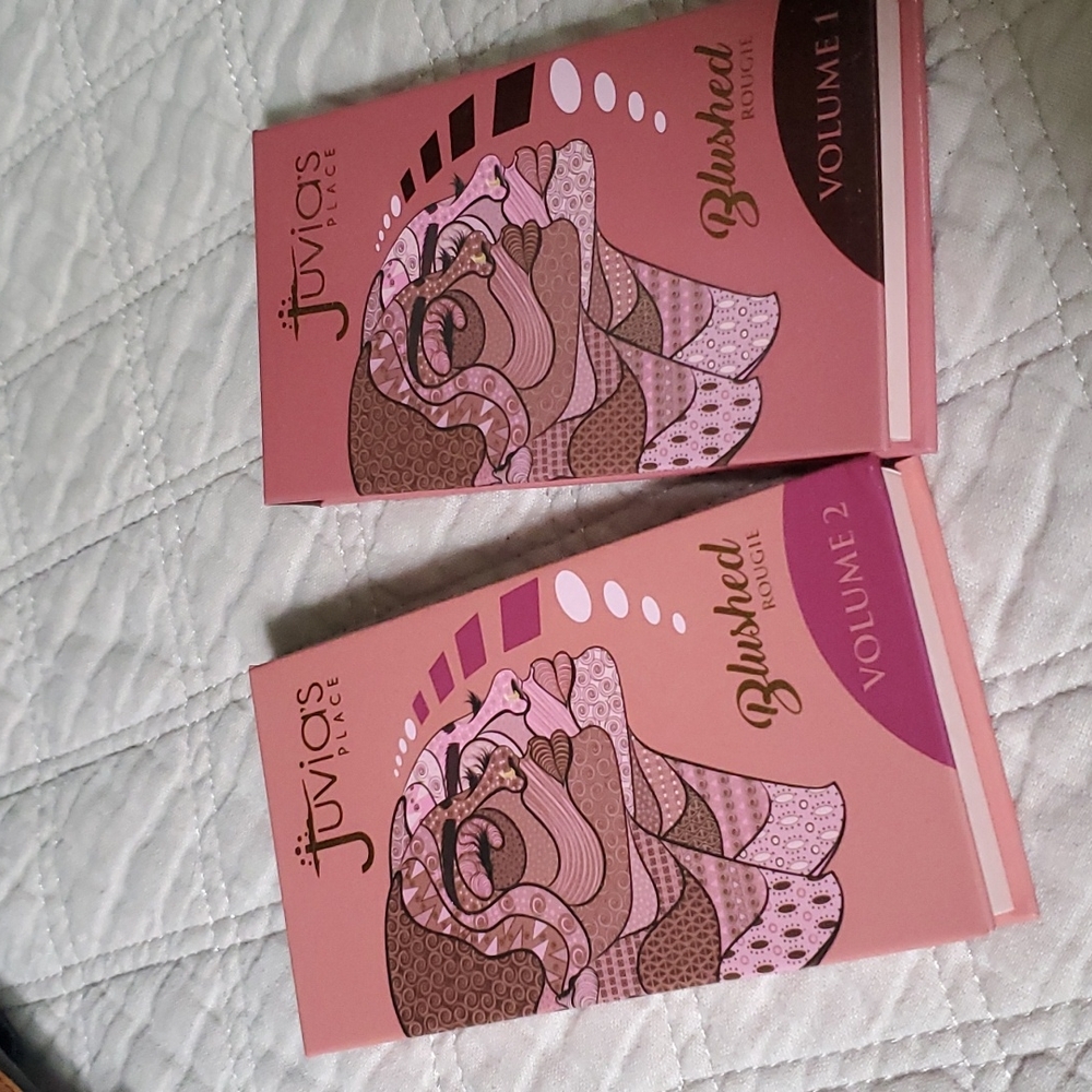 Juvia's Place Blushed Rougie palettes 1 & 2
